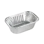 BARQUETTE ALUMINIUM RECT NOIR 1PC