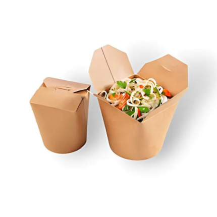 POT EN CARTON KRAFT POUR NOODLES 1PC