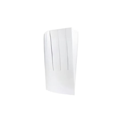 TOQUE CHEF BLANC EN PAPIER 10 PCS