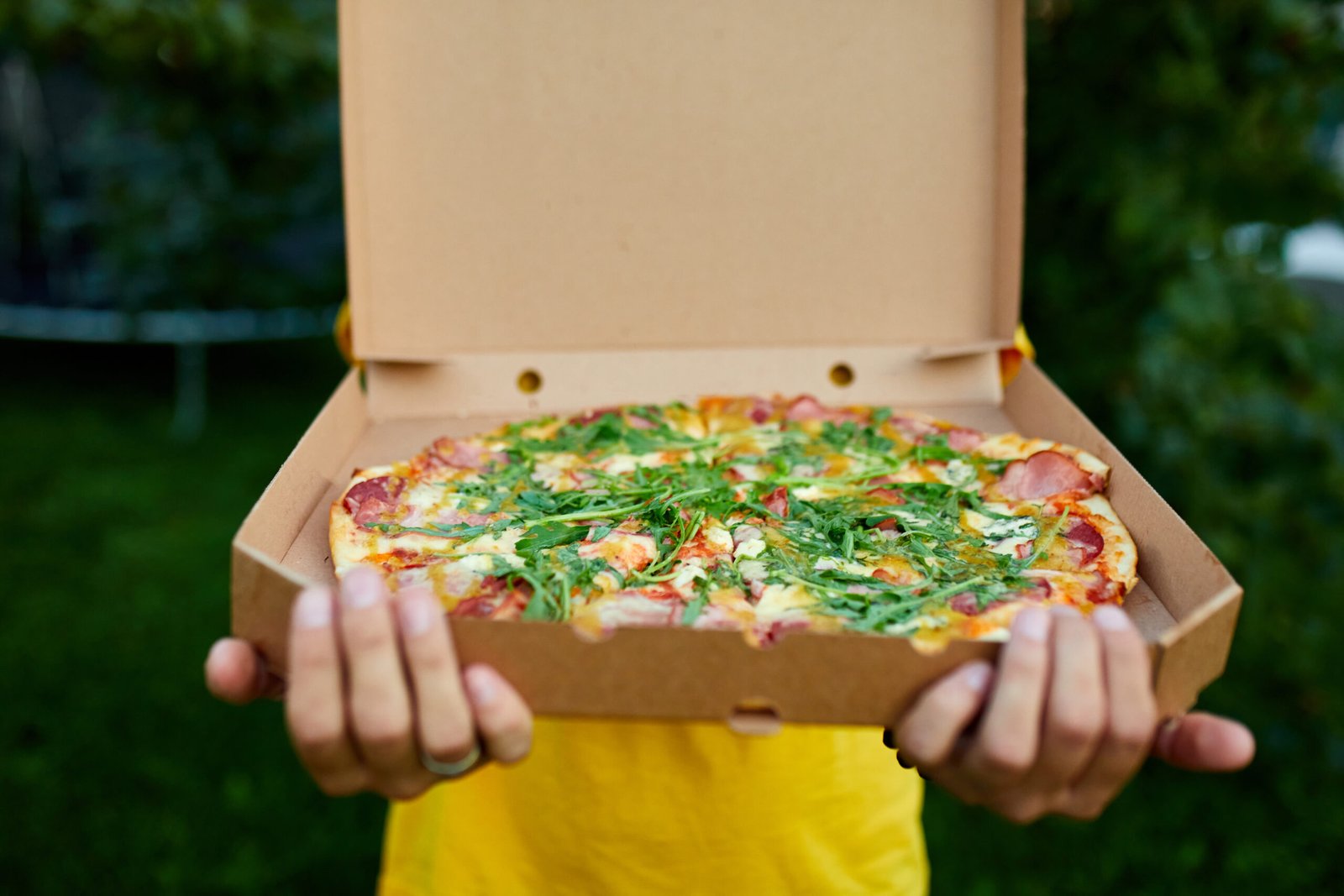 boîte pizza recyclable